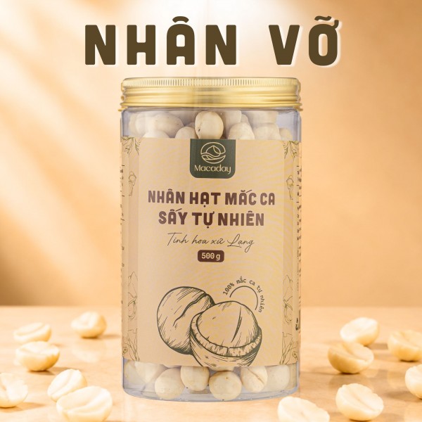 [NỨT HẠT] Nhân hạt Mắc ca sấy tự nhiên